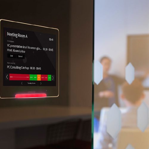 Réservez facilement votre salle de réunion avec l'écran Condeco